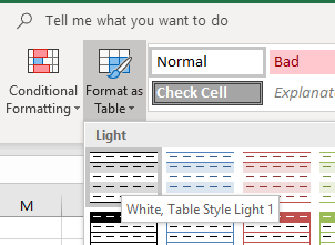 excel-table-style